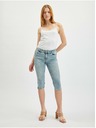 Orsay Hellblaue kurze Damenjeans ORSAY
