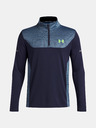 Under Armour Jungen T-Shirt Under Armour UA Tech Utility 1/4 Zip-BLU