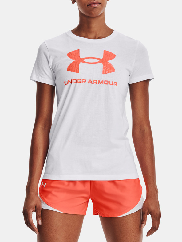 Under Armour Damen-T-Shirt Under Armour UA SPORTSTYLE LOGO SS
