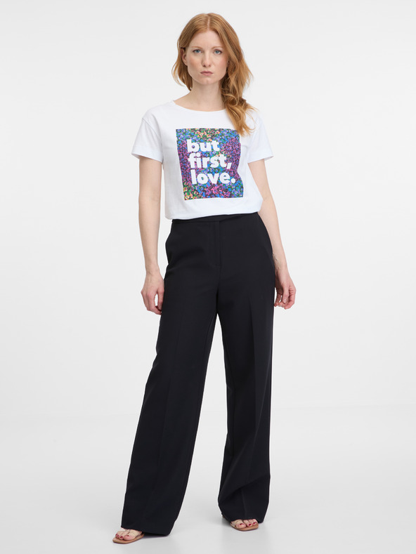 Orsay Weißes Damen T-Shirt ORSAY