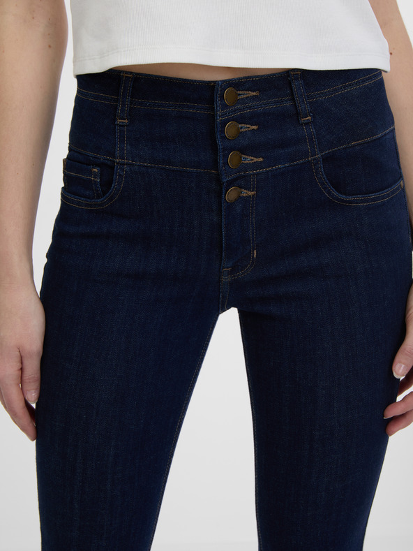 Orsay Dunkelblaue Skinny Fit Jeans für Damen ORSAY