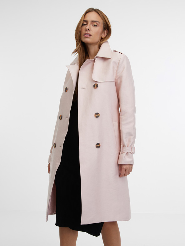 Orsay Hellrosa Damen-Trenchcoat ORSAY