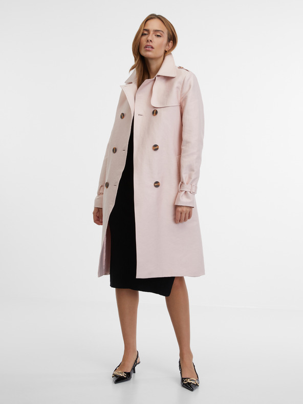 Orsay Hellrosa Damen-Trenchcoat ORSAY