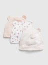GAP Baby Mützen mit Ohren, 3er-Pack GAP