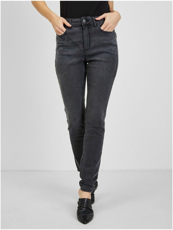 Orsay Dunkelgraue Damenjeans Skinny Fit ORSAY