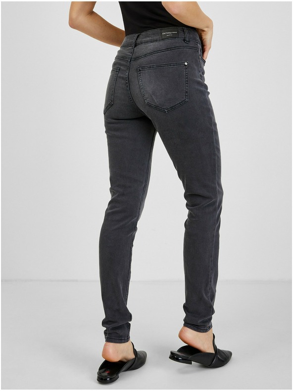 Orsay Dunkelgraue Damenjeans Skinny Fit ORSAY