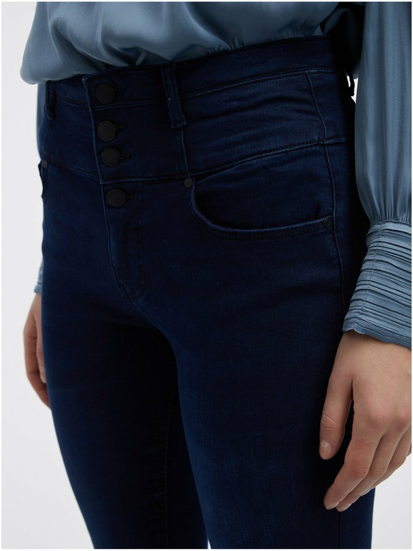 Orsay Dunkelblaue Skinny Fit Jeans für Damen ORSAY