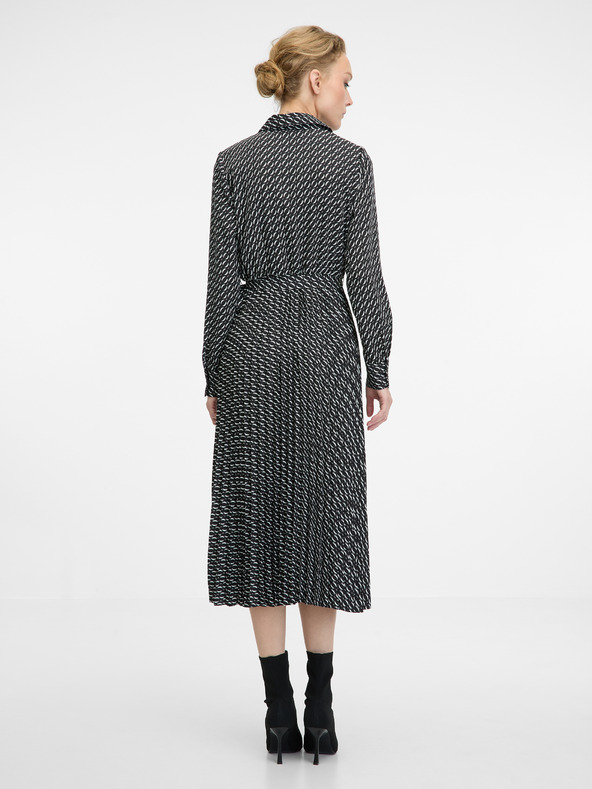 Orsay Graues Damen-Midikleid ORSAY