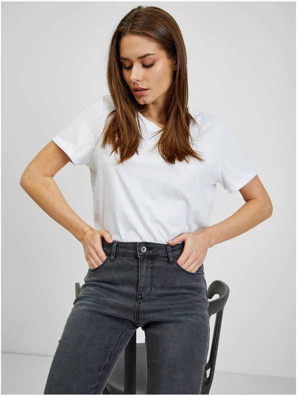 Orsay Graue Skinny-Fit-Jeans Damen ORSAY