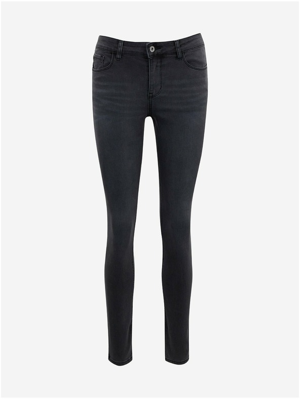 Orsay Graue Skinny-Fit-Jeans Damen ORSAY