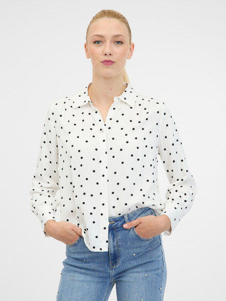 Orsay Cremefarbene Bluse ORSAY