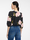 Orsay Schwarze Damen-Bluse mit Blumenmuster ORSAY