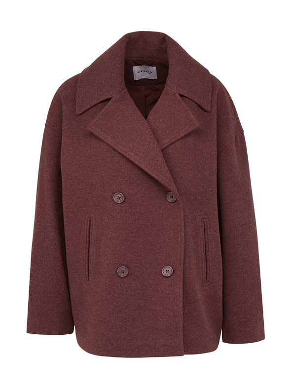 Orsay Weinroter Damen Kurzmantel von ORSAY