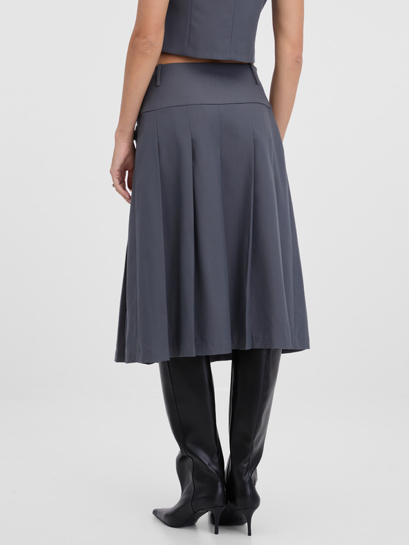 Orsay Graue Damen Midi-Rock von ORSAY