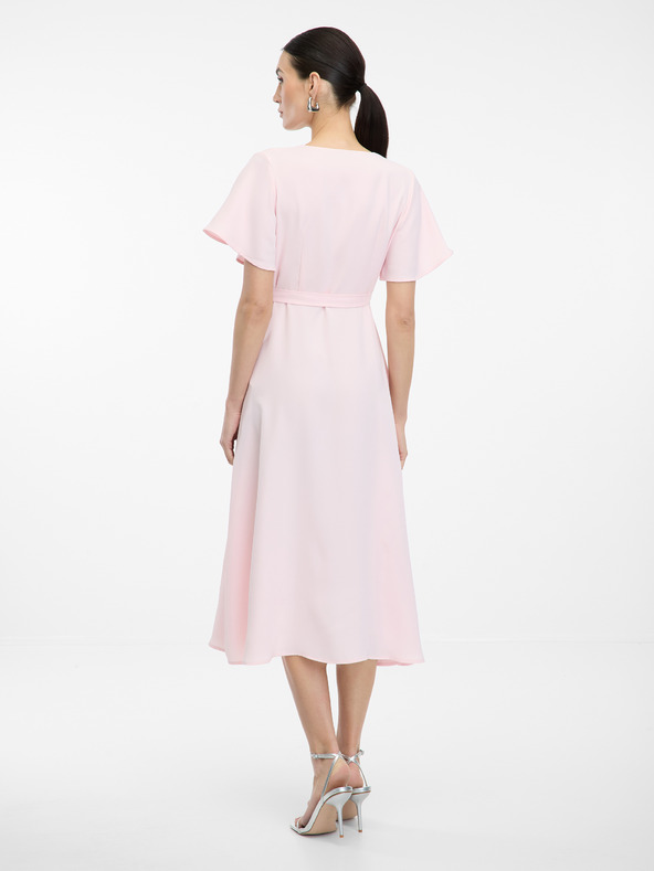 Orsay Hellrosa Midikleid ORSAY