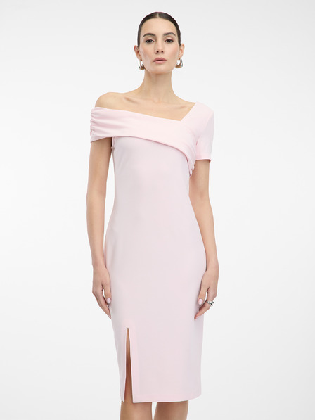 Orsay Hellrosa knielanges Damenkleid ORSAY