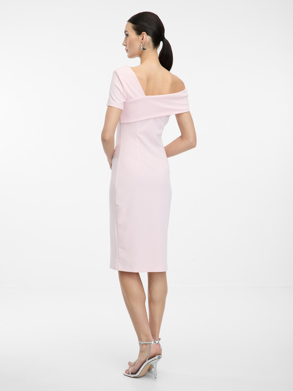 Orsay Hellrosa knielanges Damenkleid ORSAY