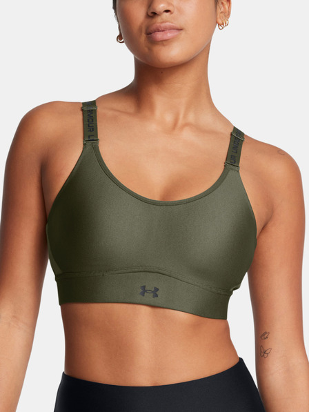 Under Armour Damen Sport-BH Under Armour UA Infinity Mid 2.0 Bra-GRN