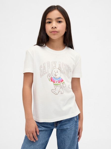 GAP Kinder T-Shirt mit GAP Logo