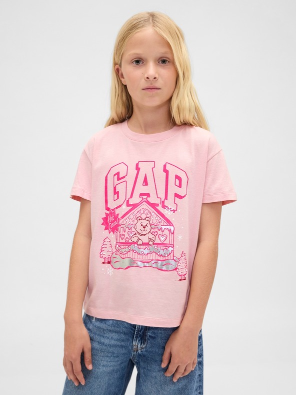GAP Kinder T-Shirt mit GAP Logo