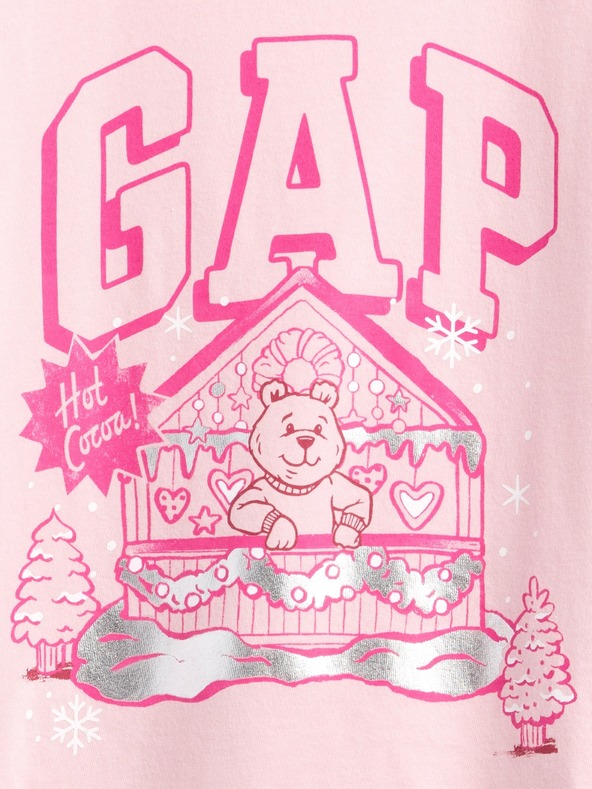GAP Kinder T-Shirt mit GAP Logo
