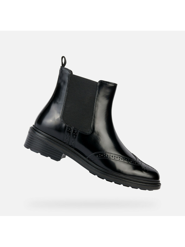 Geox Schwarze Damen-Stiefeletten Geox Walk Pleasure