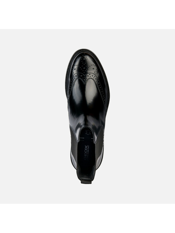 Geox Schwarze Damen-Stiefeletten Geox Walk Pleasure