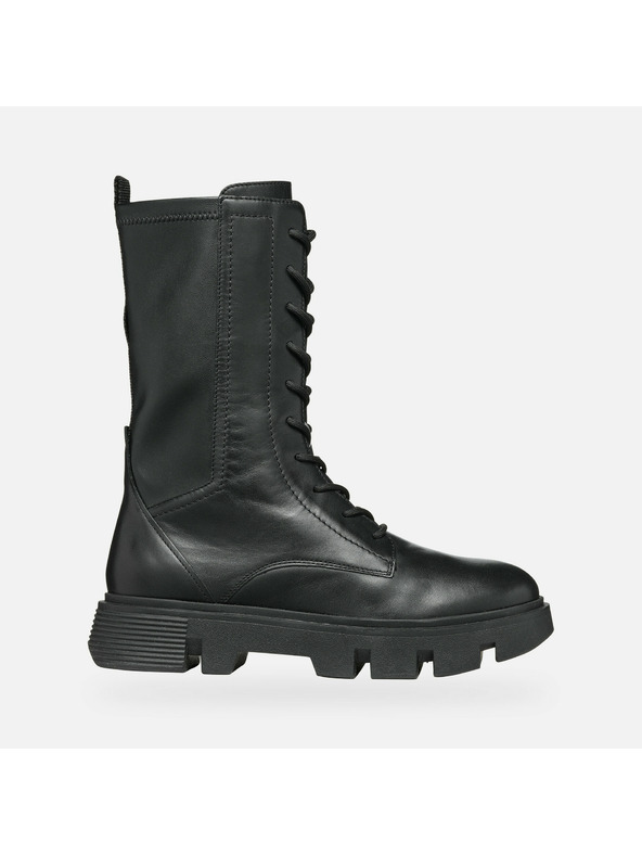 Geox Schwarze Damenstiefel Geox Vilde