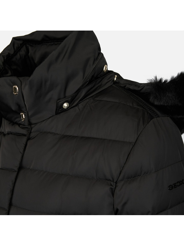 Geox Schwarze Damen Daunenjacke Geox Bettanie