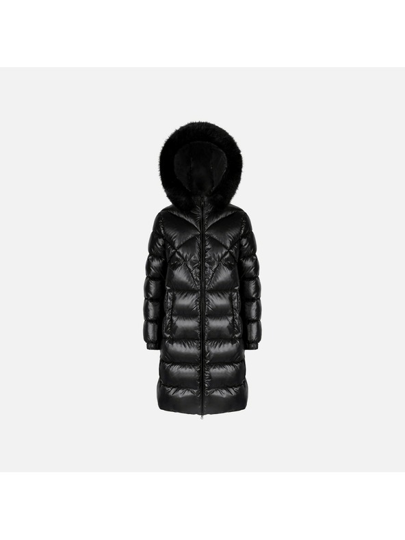 Geox Schwarze Damen Daunenjacke Geox Backsie