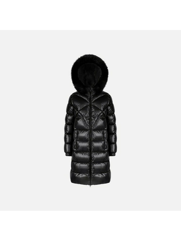 Geox Schwarze Damen Daunenjacke Geox Backsie