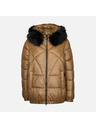 Geox Hellbraune Damen Daunenjacke Geox Backsie