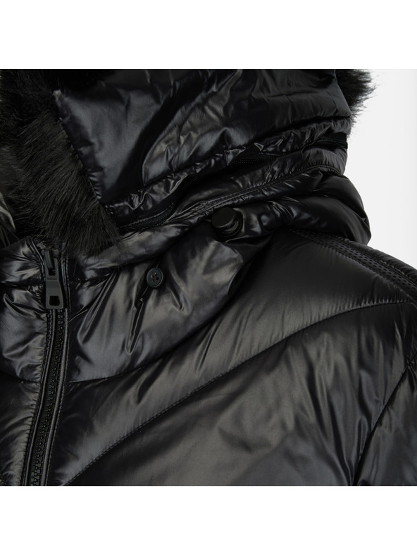 Geox Schwarze Damen Daunenjacke Geox Backsie