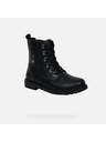 Geox Schwarze Mädchen-Stiefeletten Geox Eclair Girl