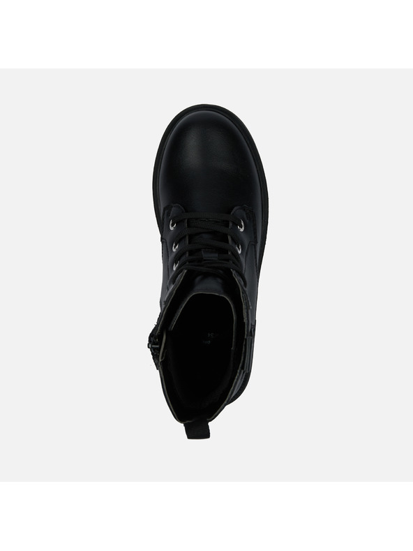 Geox Schwarze Mädchen-Stiefeletten Geox Eclair Girl