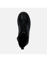 Geox Schwarze Mädchen-Stiefeletten Geox Eclair Girl