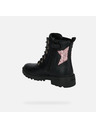 Geox Schwarze Mädchen-Stiefeletten Geox Casey Girl