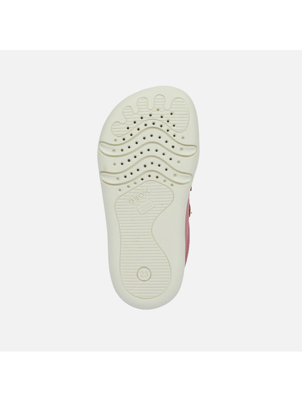 Geox Rosa Mädchen Barefoot Schuhe für erste Schritte Geox Steppieup Girl