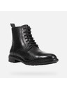 Geox Schwarze Herren Knöchelschuhe Geox Walk Pleasure