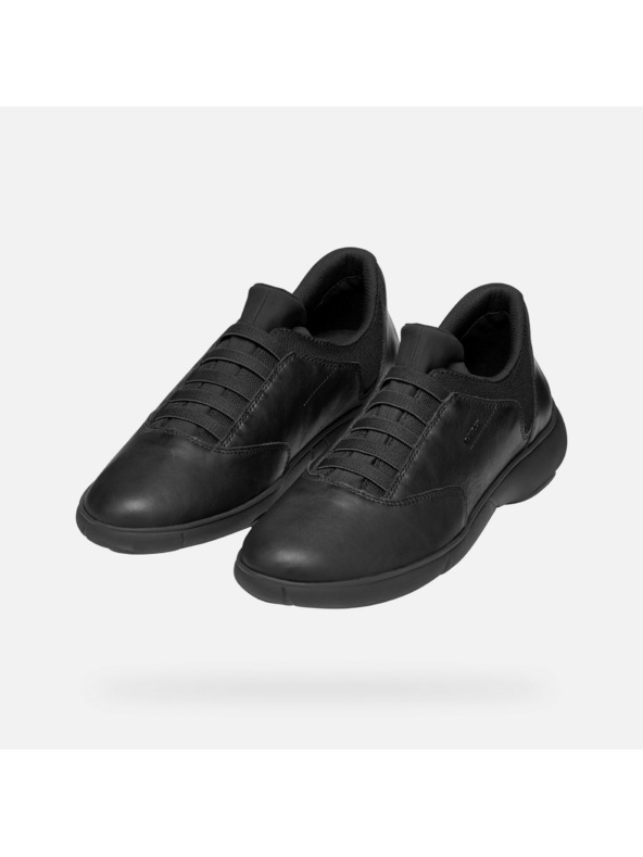 Geox Schwarze Herrensneaker Geox Nebula 2.0