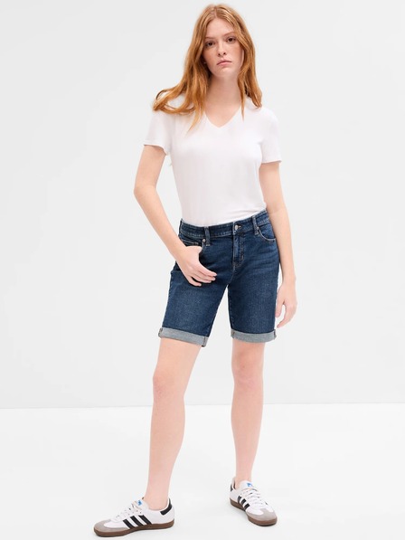 GAP Mid Rise Denim Shorts GAP