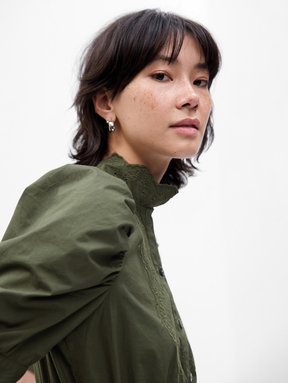 GAP Mini-Kleid mit Puffärmeln GAP