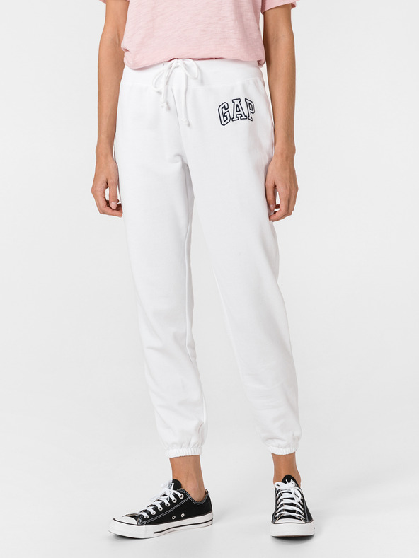 GAP Sweatpants mit Fleece und Logo GAP