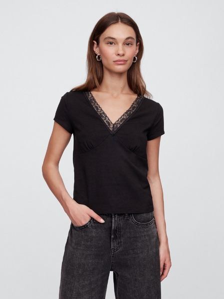 GAP T-Shirt mit Spitze GAP