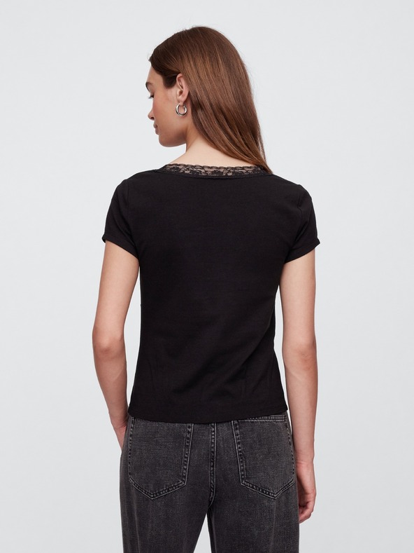 GAP T-Shirt mit Spitze GAP