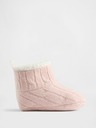 GAP Baby-Strick-Booties mit Futter GAP