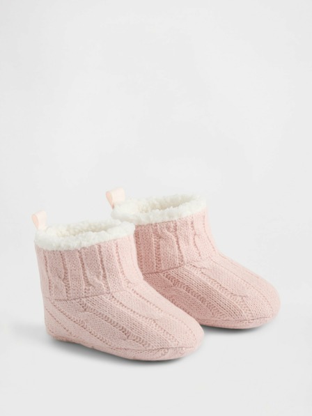 GAP Baby-Strick-Booties mit Futter GAP