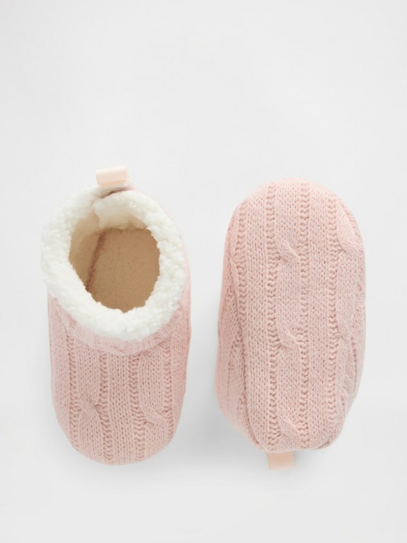 GAP Baby-Strick-Booties mit Futter GAP