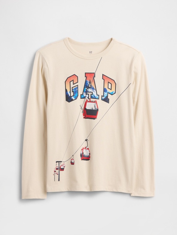 GAP Kinder T-Shirt mit GAP Logo