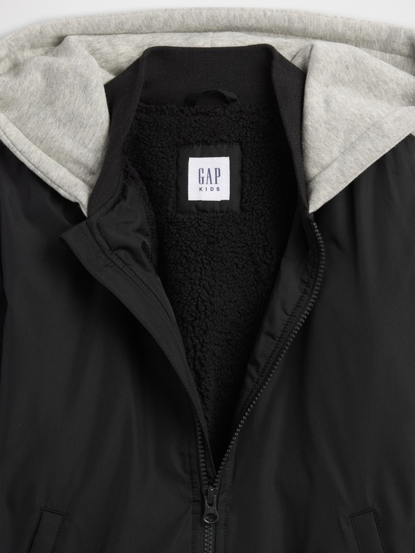 GAP Jungen Gefütterte Bomberjacke mit Kapuze GAP